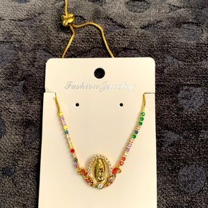 18K Gold Plated Lady Guadalupe bracelet